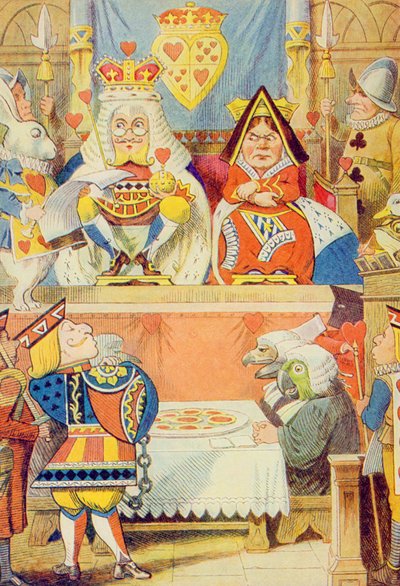 Kalpler Hırsızının Yargılanması, Lewis Carroll