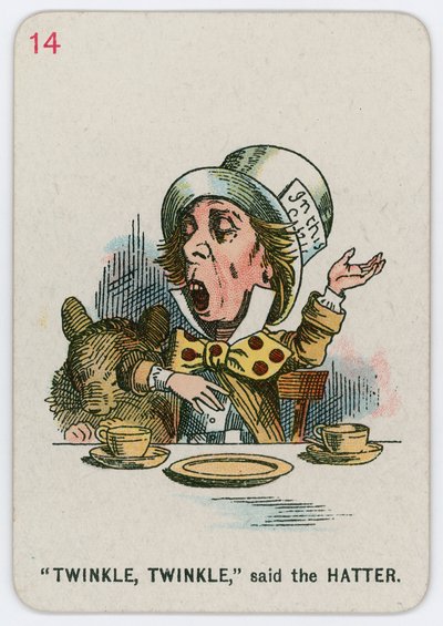 Parıltı, Parıltı, dedi Şapkacı by John Tenniel