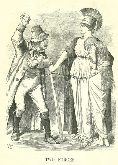 İki Kuvvet: İrlanda Kara Birliği yasaklandı. Britannia, Hibernia