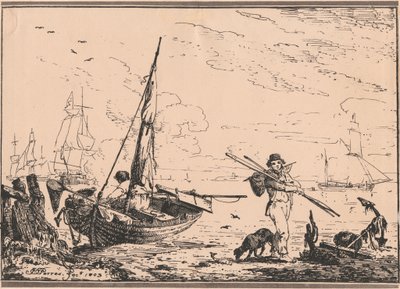 Liman Manzarası by John Thomas Serres