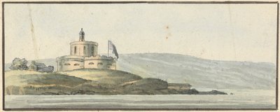 St. Maws Kalesi, Falmouth, Doğu Güneydoğu by John Thomas Serres