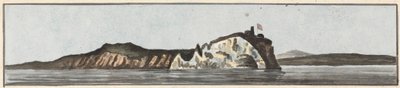 The Needles Bearing East (bir montaj parçasındaki beş çizimden biri) by John Thomas Serres