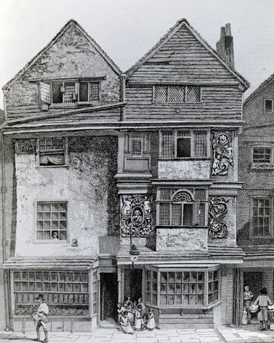Londra Duvarı adlı bir Caddenin Güney Yakasındaki Evler, 1812