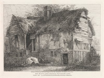 İskoçya'nın Yeşil Yolunda, Ponder's - End, Dış Banliyö - Kuzey by John Thomas Smith