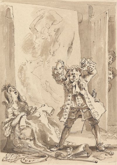 Açık Önlük by John Thomas Smith