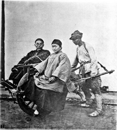 Çin, çekçek c.1870 (fotoğraf) by John Thomson