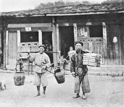 Çinli Hawkers, 1870 dolayları by John Thomson