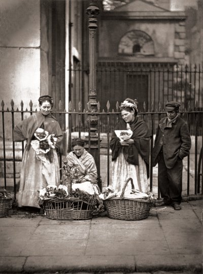 Covent Garden Çiçek Kadın, J. Thomson ve Adolphe Smith