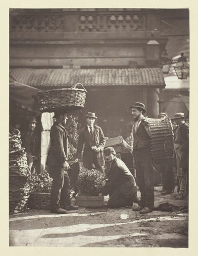 Covent Garden İşçileri by John Thomson