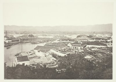 Foochow Dış İskan, c. 1868. by John Thomson
