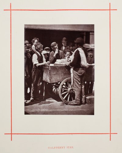 Yarım Kuruşluk Buzlar, 1877. by John Thomson