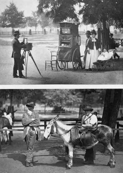 Ortak ve Kiralık Bekleyen Fotoğraflar, 1876-77 (woodburytype) by John Thomson