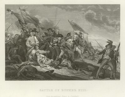 Bunker Tepesi Savaşı by John Trumbull