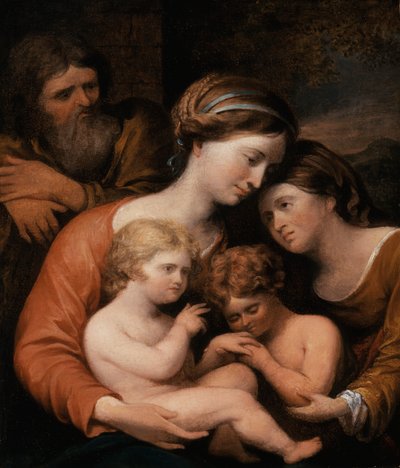 Kutsal Aile, 1826-8 by John Trumbull