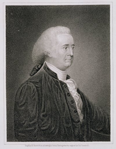 John Rutledge (1739-1800), G.F. James Herring (1794-1867) tarafından orijinalin çiziminden sonra Fırtına (fl.c.1834) by John Trumbull