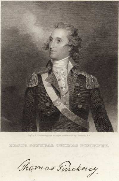 ಮೇಜರ್ ಜನರಲ್ ಥಾಮಸ್ ಪಿಂಕ್ನಿ ಟರ್ಕ್ by John Trumbull