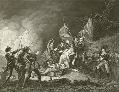 The death of General Montgomery  by John Trumbull