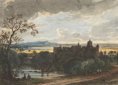 Linlithgow Sarayı by John Varley