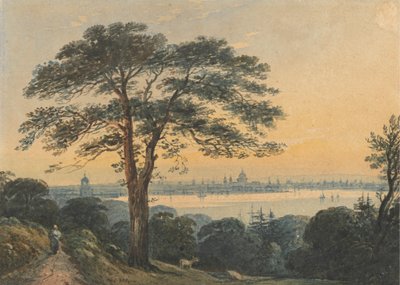 Thames'ten Londra by John Varley