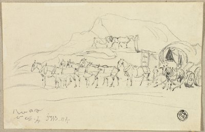Sekiz Atlı Vagon Bağlanıyor by John Ward