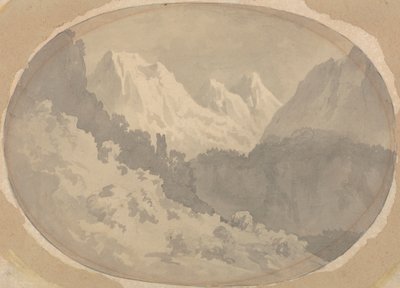 Alp Manzarası by John Warwick Smith