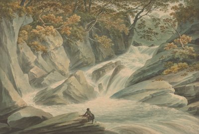 Hafod: Çağlayanın Üst Kısmı by John Warwick Smith