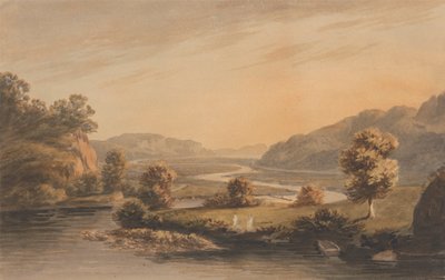 Pontaberglaslyn yakınında by John Warwick Smith