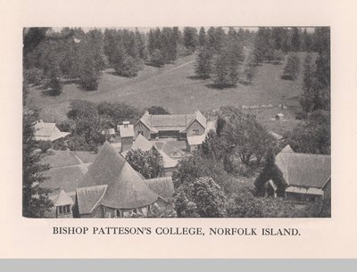 Piskopos Pattesons Koleji, Norfolk Adası, 1912 by John Watt Beattie