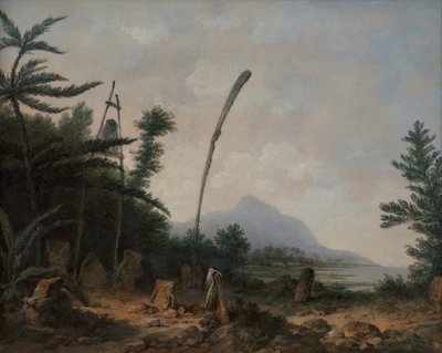Güney Denizlerinde Mezarlık by John Webber