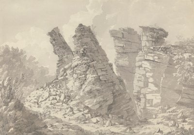 Hob Thursts Evleri, Monsoldale, Derbyshire by John Webber