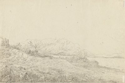 Lusiad'ını Yazdığında Camoens'in Konutu Dahil Makao'daki Görünüm by John Webber