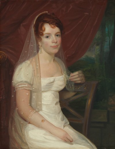 Bayan Robert Dickey Anne Brown, 1807-10. by John Wesley Jarvis