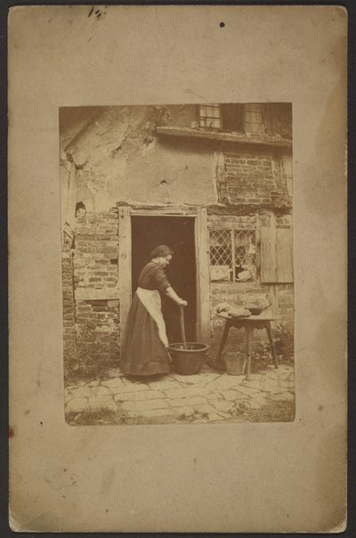 [Kapıdaki kadın] by John Whistler