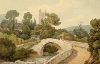 Meavy (kalem, tükenmez kalem, gri mürekkep ve sulu boya) by John White Abbott