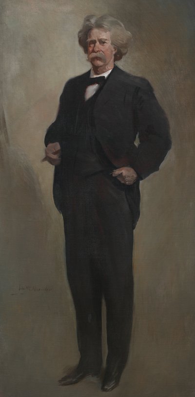 Samuel L. Clemens Mark Twain, 1912 veya 1913. by John White Alexander