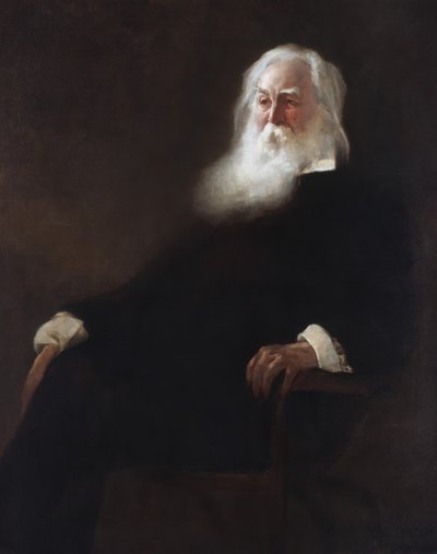 Walt Whitman, 1889. by John White Alexander