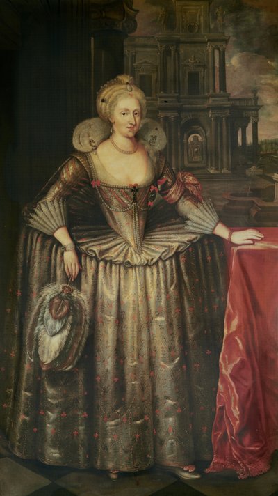 Danimarkalı Anne (1574-1619) by John Whitehead Walton