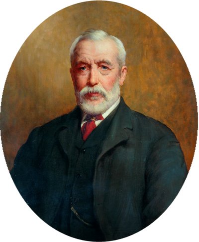 J.Whiteley Ward MP Portresi, c.1910 by John William Brooke