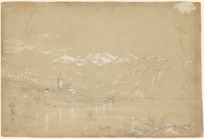 Brienz Gölü by John William Casilear