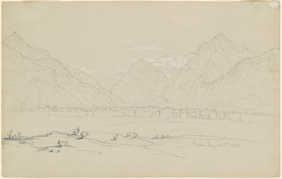 weser by John William Casilear