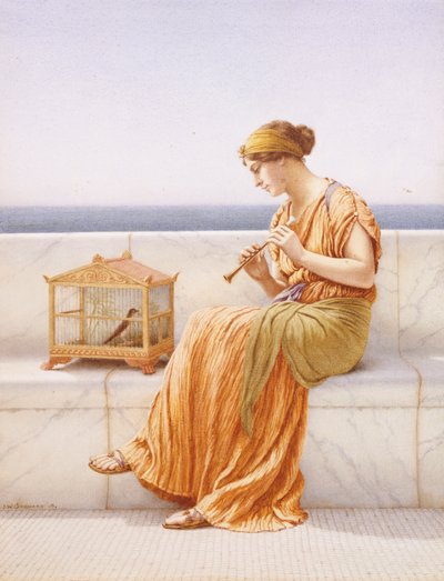 Sözsüz Bir Şarkı, 1919 by John William Godward