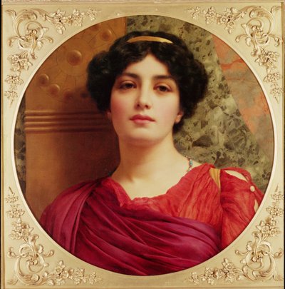 klasik bayan by John William Godward
