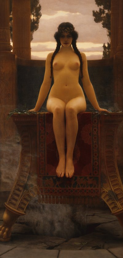 Delphic Oracle by John William Godward