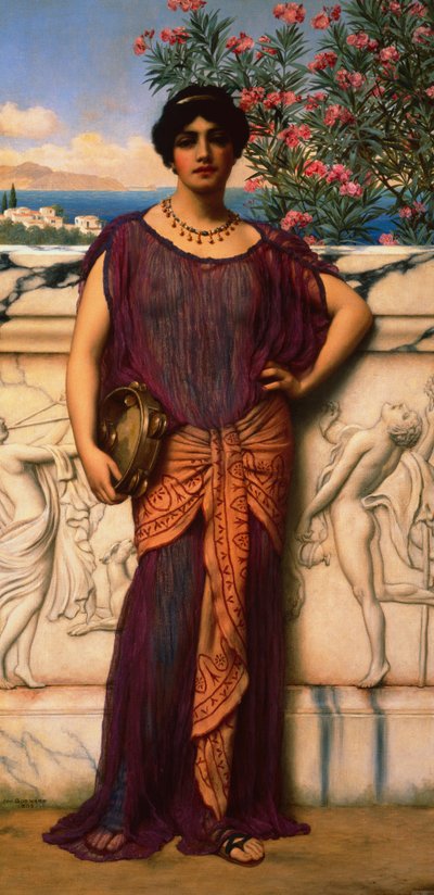 Tef Kızı by John William Godward