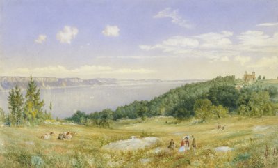 Palisades, yaklaşık 1870. by John William Hill