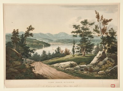 Hudson Nehri Portföyünün 15. Sırasında Hudson Yakınında Görüntüle by John William Hill