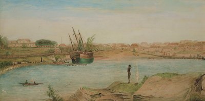 Sidney Koyu, koy başkanı, 1808 (wc) by John William Lewin