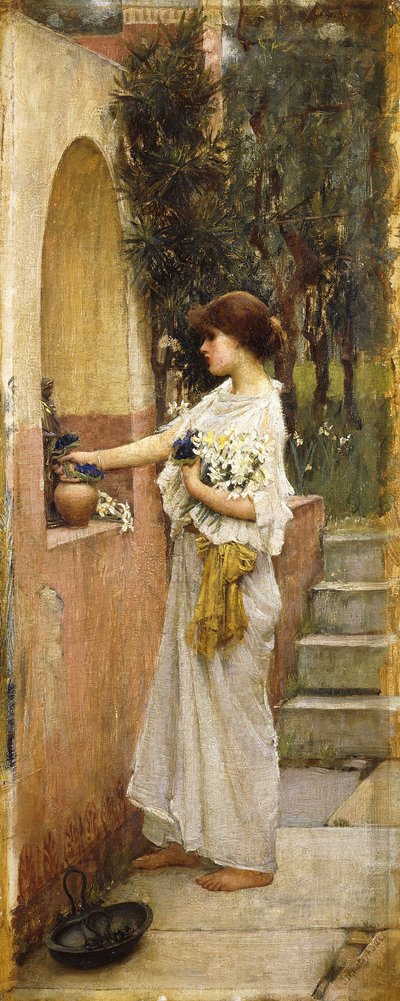 Bir Roma Teklifi by John William Waterhouse