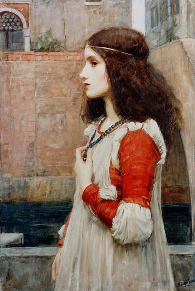 Juliet (tuval üzerine yağlı boya) by John William Waterhouse