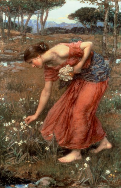 Nergis by John William Waterhouse